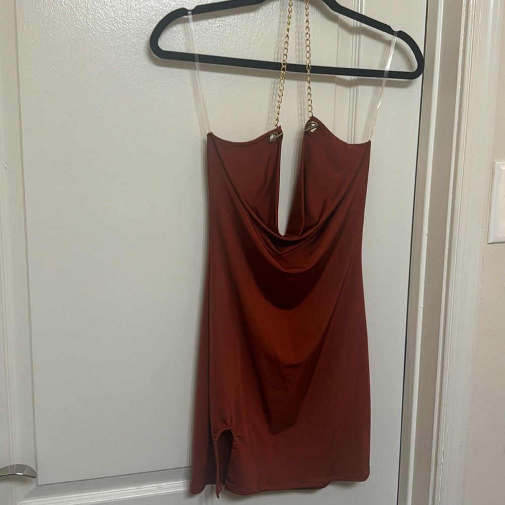 Chain Mini Dress